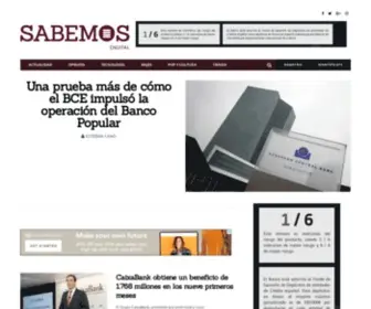 Sabemos.es(Información con criterio) Screenshot