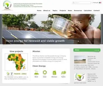 Saber-Abrec.org(African Biofuel and Renewable Energy Company) Screenshot