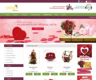 Saberaflorist.com(Sabera Florist) Screenshot