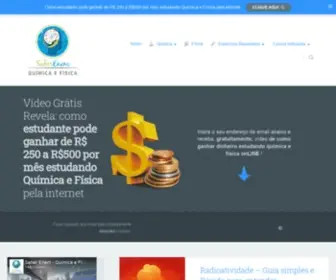 Saberenemquimicaefisica.com.br(Saber Enem) Screenshot