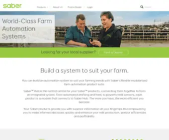 Saberfarm.com(Saber Farm Automation Systems) Screenshot