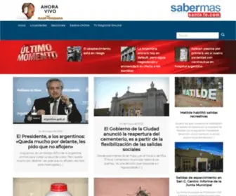 Sabermassantafe.com(Saber Mas Santa Fe) Screenshot