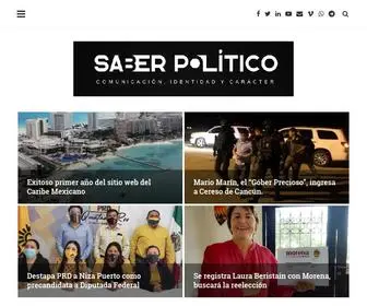 Saberpolitico.com(Saber Politico) Screenshot