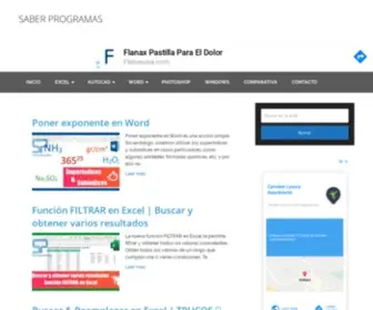 Saberprogramas.com(Saber Programas) Screenshot