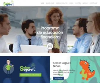 Saberseguro.com(Programas educacion financiera bogota para seguros vida) Screenshot