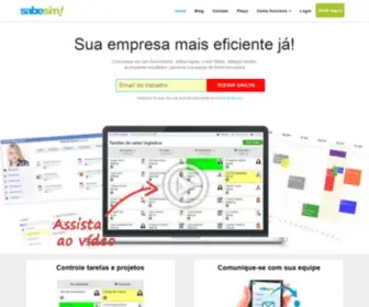 Sabesim.com(Controle de tarefas) Screenshot