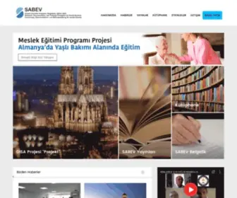 Sabev.org.tr(Sosyal Hizmetler Araştırma) Screenshot