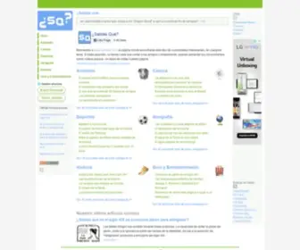 Sabiask.com(Sabías) Screenshot