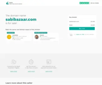Sabibazaar.com(Sabibazaar) Screenshot