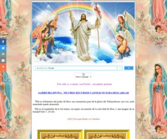 Sabiduriadivina.com(Oraciones) Screenshot