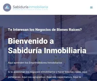 Sabiduriainmobiliaria.com(Inicio) Screenshot