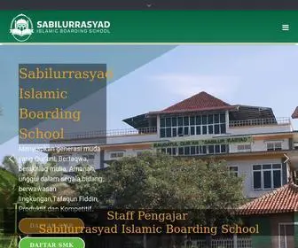 Sabilurrasyad.com(Pondok Pesantren Modern Islam Putra Putri Sabilurrasyad) Screenshot