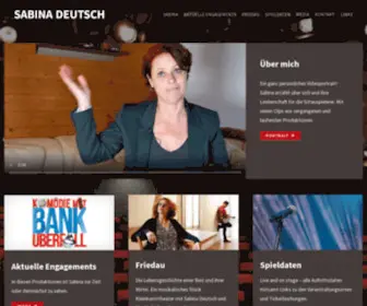 Sabinadeutsch.ch(Sabina Deutsch) Screenshot