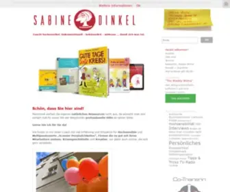 Sabinedinkel.de(Sabine Dinkel) Screenshot