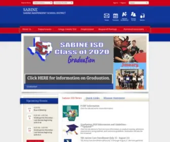 Sabineisd.org(Sabine Independent School District) Screenshot
