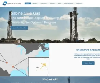 Sabineoil.com(Oil & Gas) Screenshot