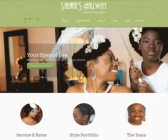 Sabineshallway.com(Natural Hair Salon) Screenshot