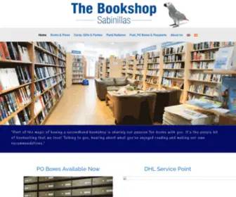 Sabinillasbookshop.com(Sabinillas Bookshop) Screenshot