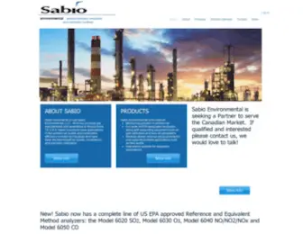 Sabio.com(Ambient Gas Monitoring) Screenshot