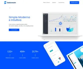 Sabiorealm.com(Learning and Technology) Screenshot