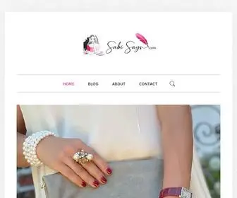 Sabisays.com(Fashion Writer and Columnist) Screenshot