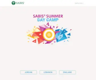 Sabissummercamp.com(SABIS®) Screenshot