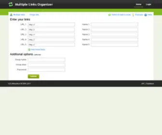 Sabitlink.com(Combine Multiple Links into One) Screenshot