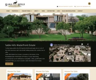 Sablehillsestate.co.za(Sable hills waterfront estate) Screenshot