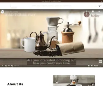 Sabliercoffee.com(sabliercoffee) Screenshot