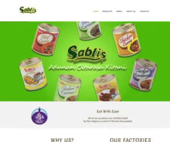Sablifood.com.bn(Adunan Citarasa Kitani) Screenshot