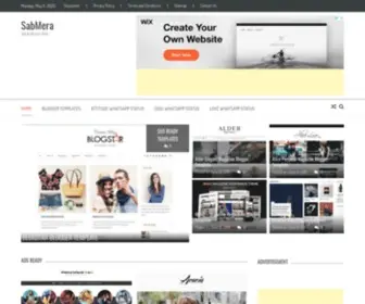 Sabmera.com(Home) Screenshot