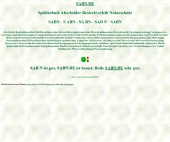 Sabn.de(Spültechnik) Screenshot