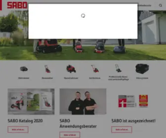 Sabo-Online.de(SABO Maschinenfabrik GmbH) Screenshot