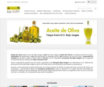 Sabor-Artesano.com(Jamón serrano) Screenshot