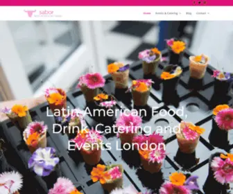 Sabor.co.uk(Sabor London) Screenshot