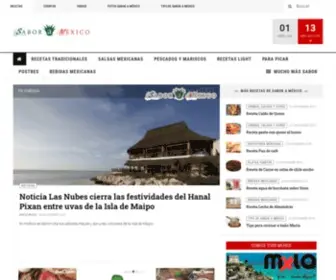Saboramexico.com.mx(Sabor a Mexico) Screenshot