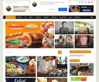 Saboravida.com.br(Sabor) Screenshot