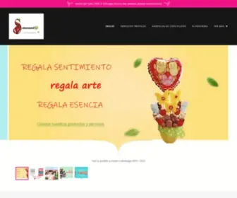 Saboreandocr.com(Regalos comestibles y florales) Screenshot