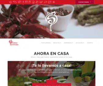 Saborgranada.es(Sabor Granada) Screenshot