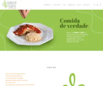 Saborlight.com.br(SABOR LIGHT) Screenshot