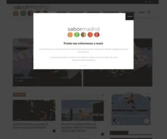 Sabormadrid.es(Restaurantes, gastronomía y ocio en Madrid) Screenshot