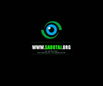 Sabotaj.org(Sabotaj) Screenshot