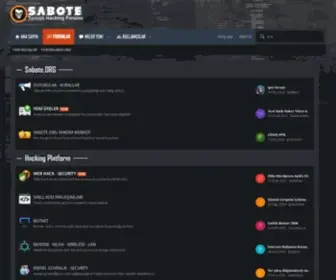 Sabote.org(Sabote) Screenshot