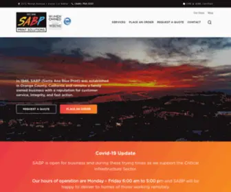 Sabp.com(SABP Print Solutions) Screenshot