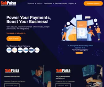Sabpaisa.in(Best payment gateway in india) Screenshot