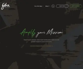 Sabracreative.com(Amplify your Mission) Screenshot