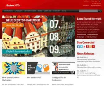 Sabre-Merlin.com(Sabre Travel Network) Screenshot