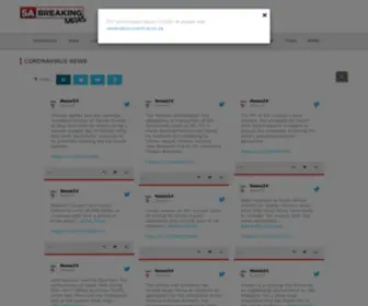 Sabreakingnews.co.za(SA Breaking News) Screenshot