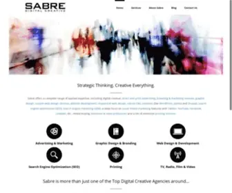 Sabredigitalcreative.com(Sabre Digital Marketing) Screenshot