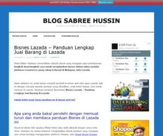 Sabreehussin.com(Blog Sabree Hussin) Screenshot